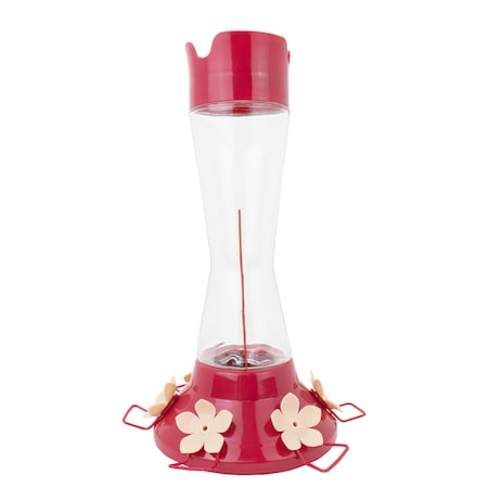 Perky-Pet Perky-Pet Hummingbird 20 oz Glass/Plastic Pinch-Waist Nectar Feeder 6 ports 9202-2
